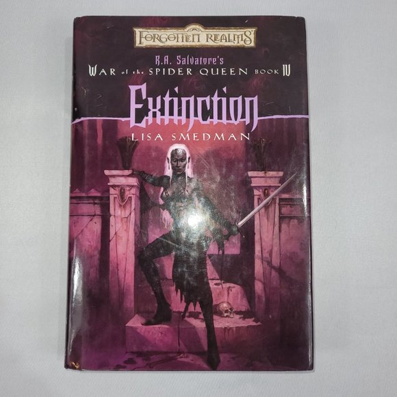 D&D Lisa Smedman Forgotten Realms Extinction Hardcover Book Club Edition - Picture 1 of 1
